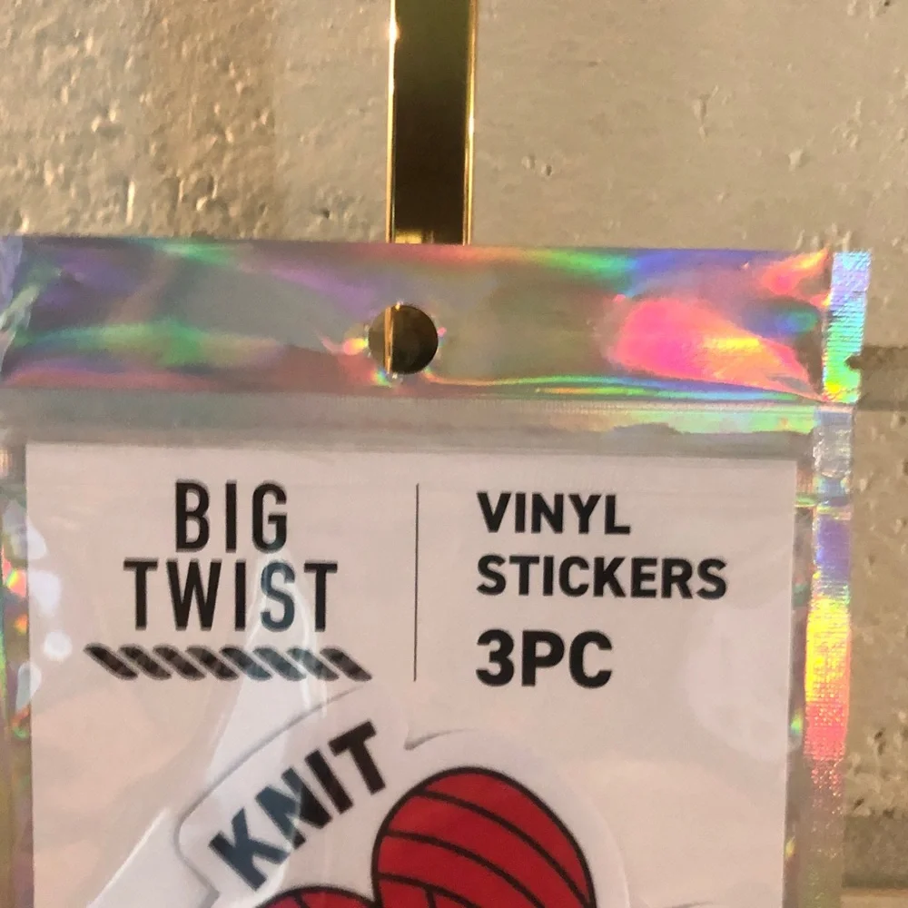 Vinyl Stickers - Knit Happens